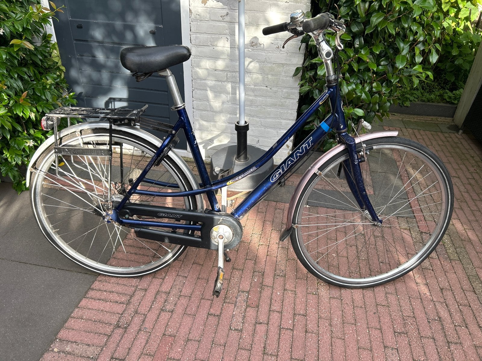 Giant damesfiets - Blauw, 28 inch, Ophalen, Velgrem, Versnellingen, Giant