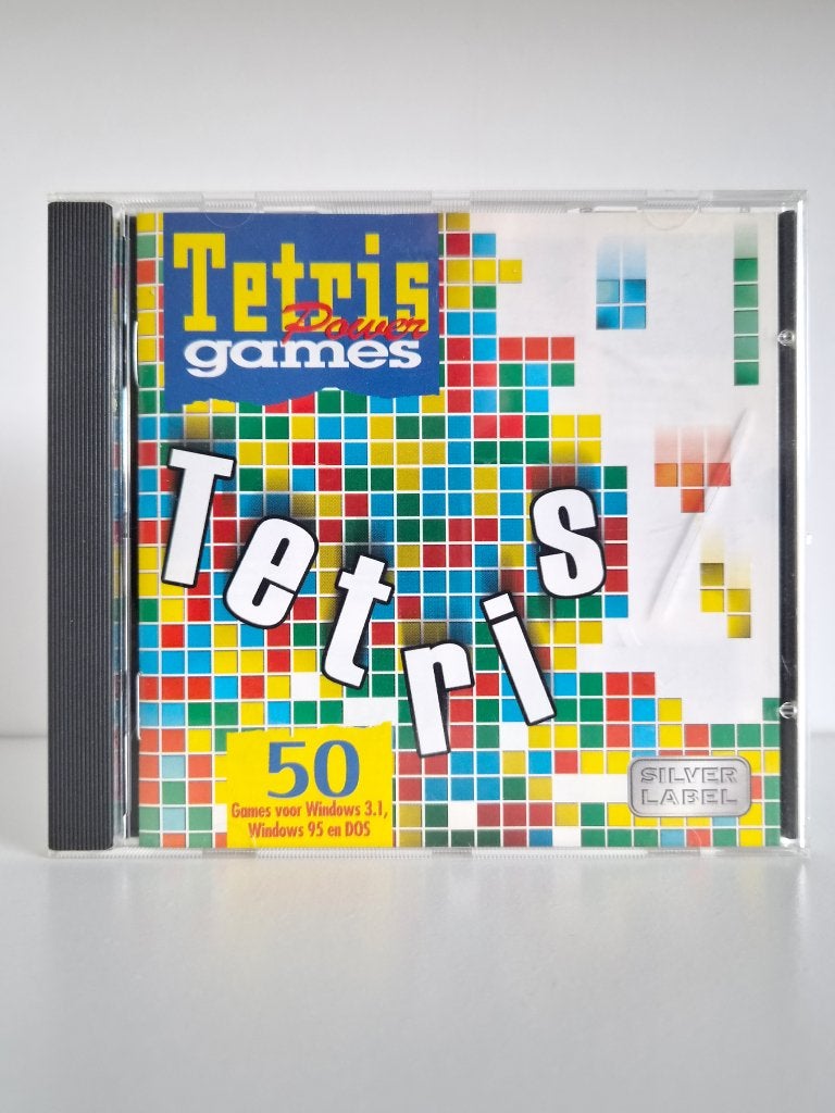 Tetris Power Games Vol.1 - Silver Label - PC cd-rom, Puzzel en Educatief, Gebruikt, 1 speler, Ophalen of Verzenden