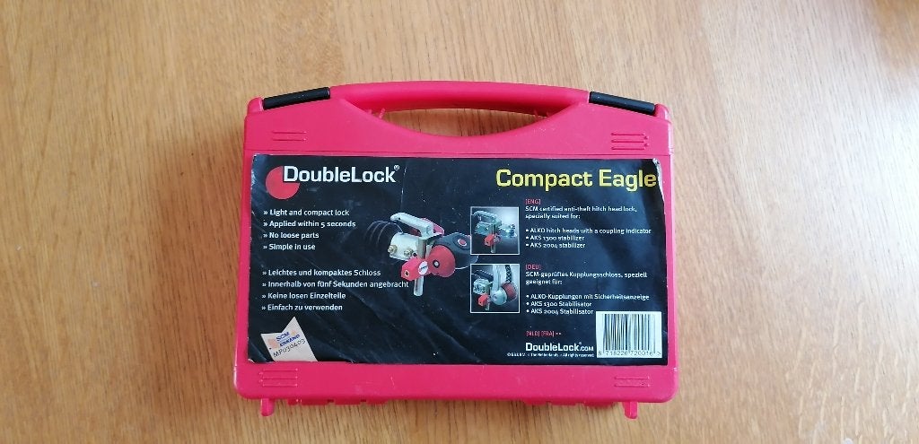 DoubleLock Disselslot Compact Eagle - Met SCM-keurmerk, Caravans en Kamperen, Caravan accessoires, Ophalen, Gebruikt