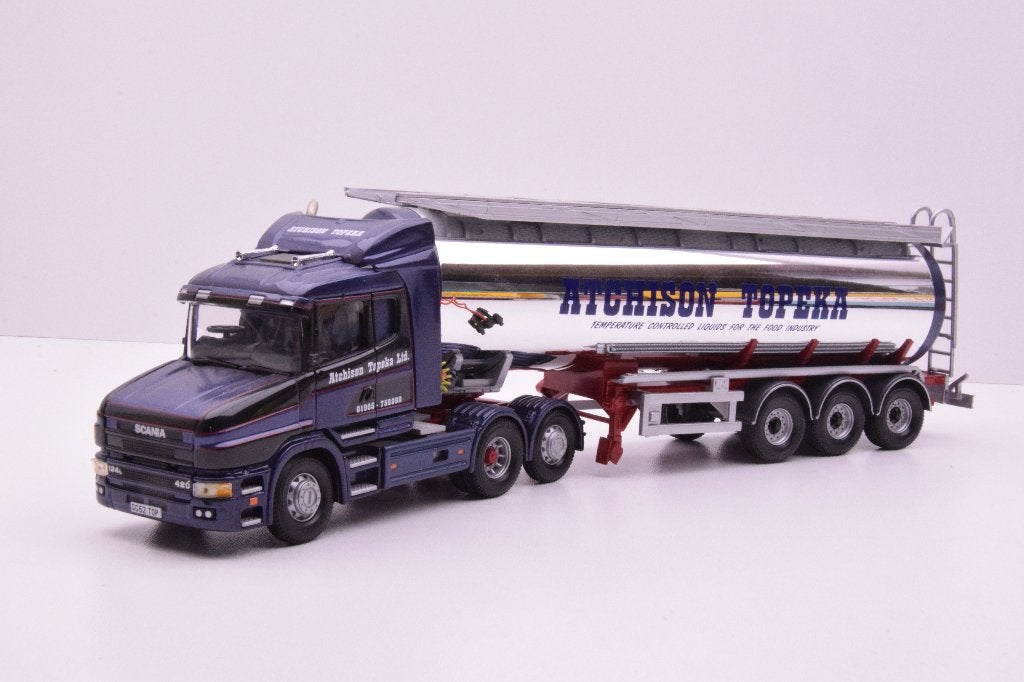 Scania 164T  ''  Atchison Topeka  ' Corgi, Ophalen of Verzenden, Zo goed als nieuw, Bus of Vrachtwagen, Corgi