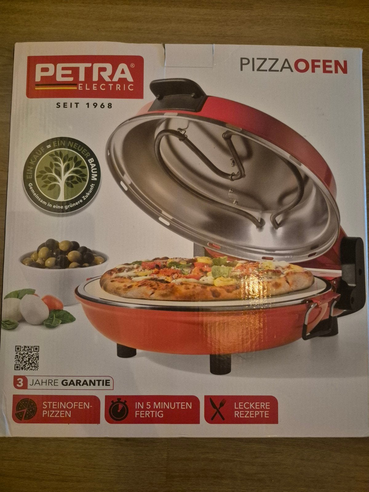 Nieuwe elektrische pizza oven - Petra Electric, Overige merken, Pizzaoven, Nieuw, Ophalen of Verzenden