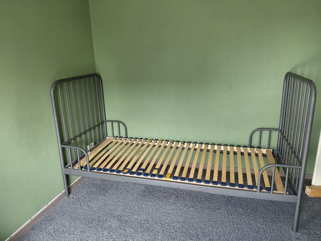 Meegroei / 1 persoonsbed, Huis en Inrichting, Slaapkamer | Matrassen en Bedbodems, Ophalen, Gebruikt, Eenpersoons, 80 cm