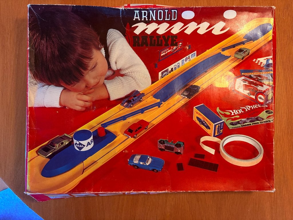 Arnold Mini Rallye - Vintage Racebaan, Ophalen of Verzenden, Gebruikt, Elektrisch, Overige merken