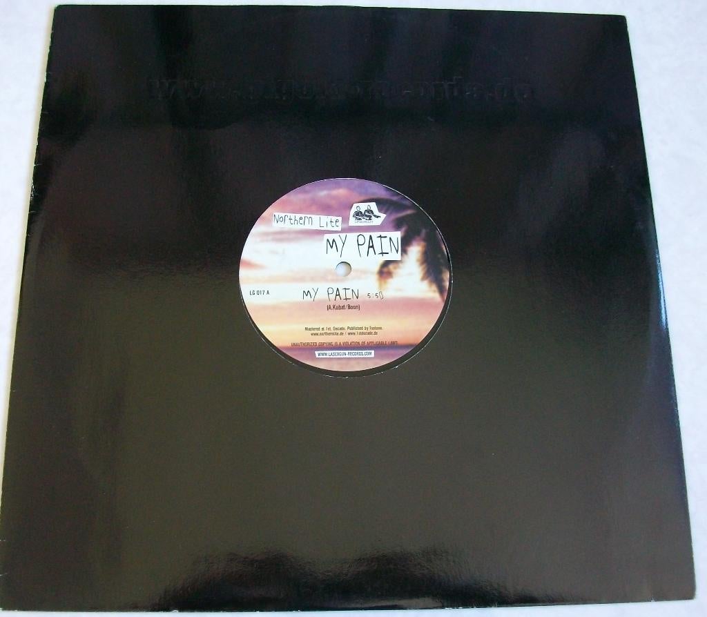 Nothern Lite   My pain   Techno Electro, Cd's en Dvd's, Vinyl | Overige Vinyl, Ophalen of Verzenden, Zo goed als nieuw, 12 inch