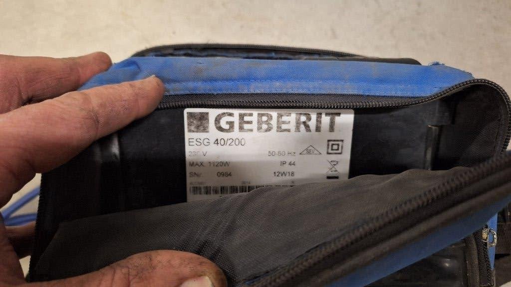 Geberit ESG 40/200 Lastrafo Elektro lasapparaat, ., Ophalen of Verzenden, Zo goed als nieuw, .