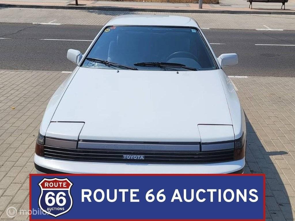 Toyota Celica 2.0 GT-i 16V | 1989 | Route 66 Auctions, Auto's, Overige carrosserieën, Zwart, Bedrijf, Handgeschakeld