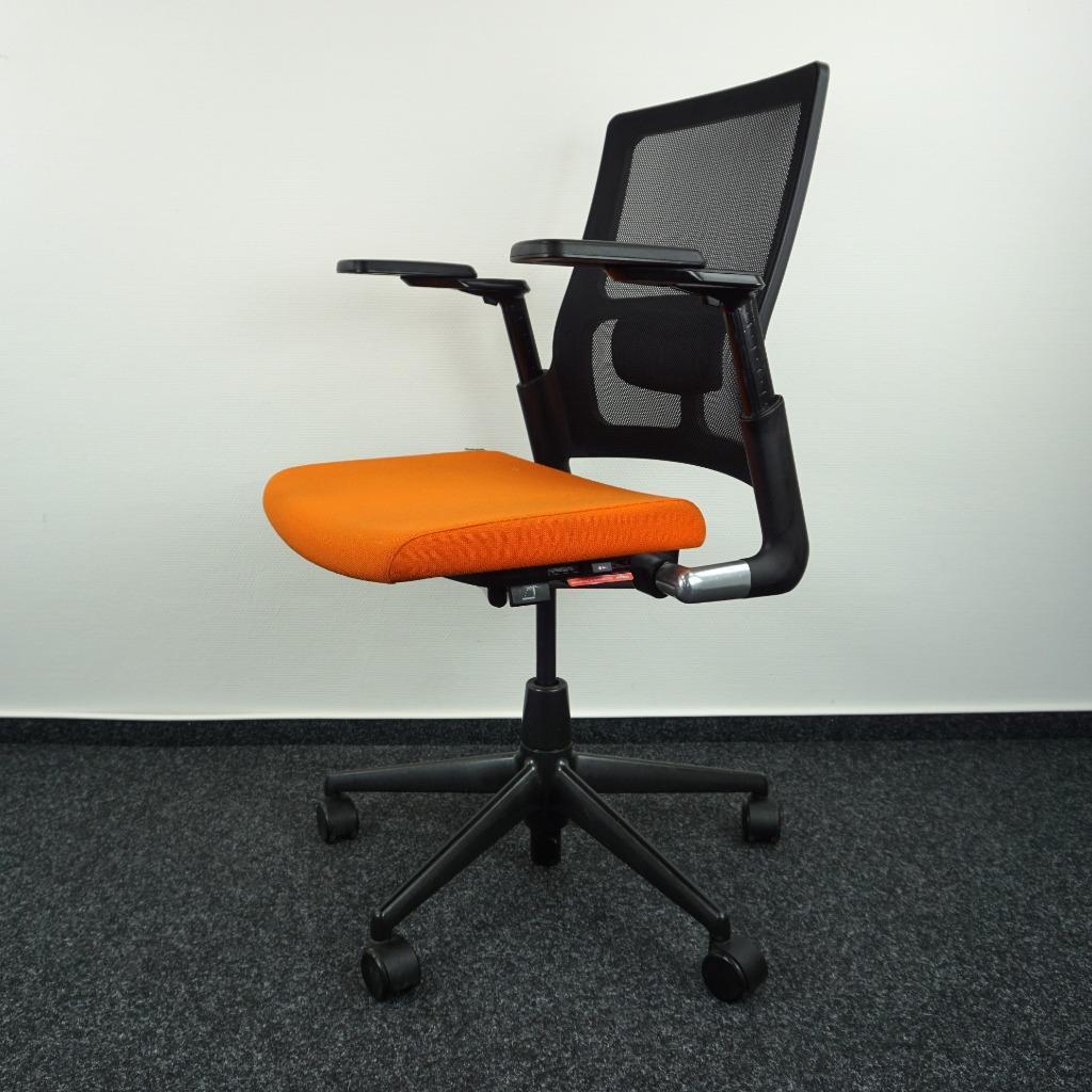 Ahrend 2020 Verta Bureaustoelen | Oranje/Zwart | Ergonomisch, Huis en Inrichting, Bureaustoelen, Gebruikt, -, -, Oranje