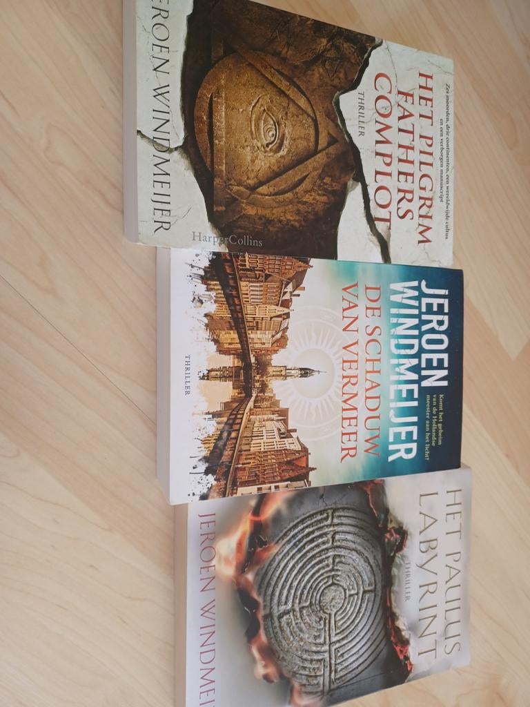 Jeroen Windmeijer Thriller Boeken Set (3 stuks), Boeken, Ophalen of Verzenden, Gelezen, Jeroen Windmeijer, Nederland