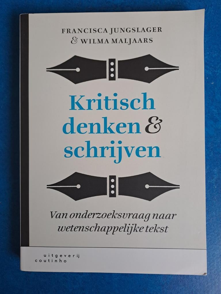 Francisca Jungslager - Kritisch denken & schrijven, Ophalen of Verzenden, Nieuw, Francisca Jungslager; Wilma Maljaars