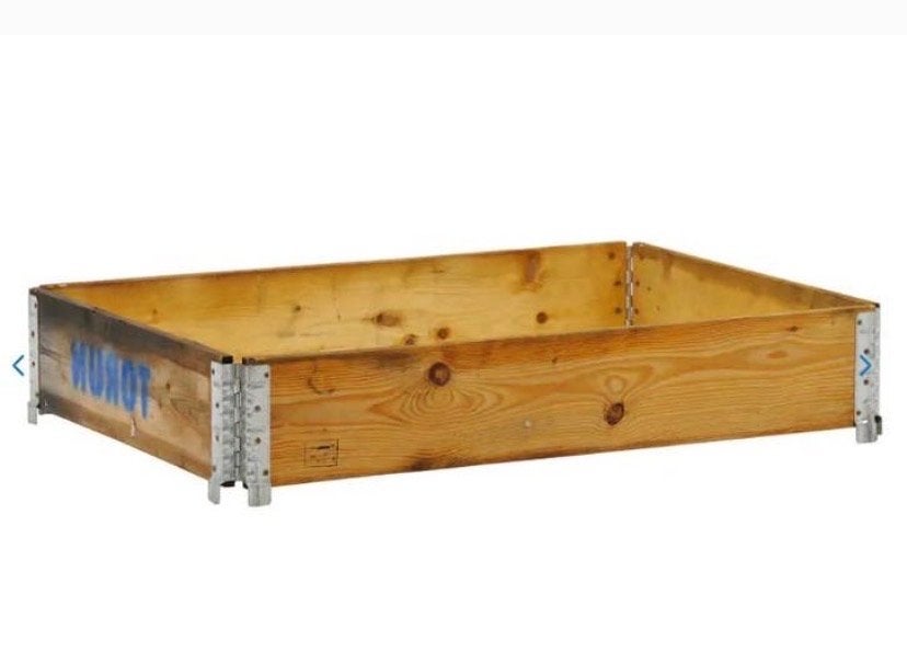 Palletranden 120x80x20 cm - 20 stuks beschikbaar, Gebruikt, 100 cm of meer, 60 cm of meer, Ophalen of Verzenden