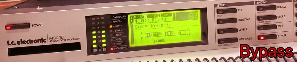 TC Electronic M3000, Muziek en Instrumenten, Effecten, Ophalen of Verzenden, Zo goed als nieuw, Delay of Echo
