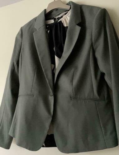 NIEUW Blazer Colbert groen 44, Verzenden, Nieuw, Maat 42/44 (L), Groen