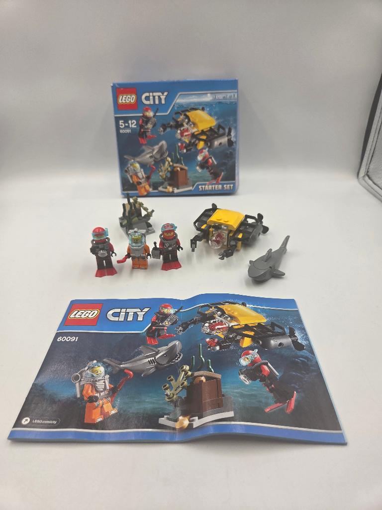 Lego City 60091 Deep Sea Starter Set, City, Lego, Ophalen of Verzenden, Zo goed als nieuw