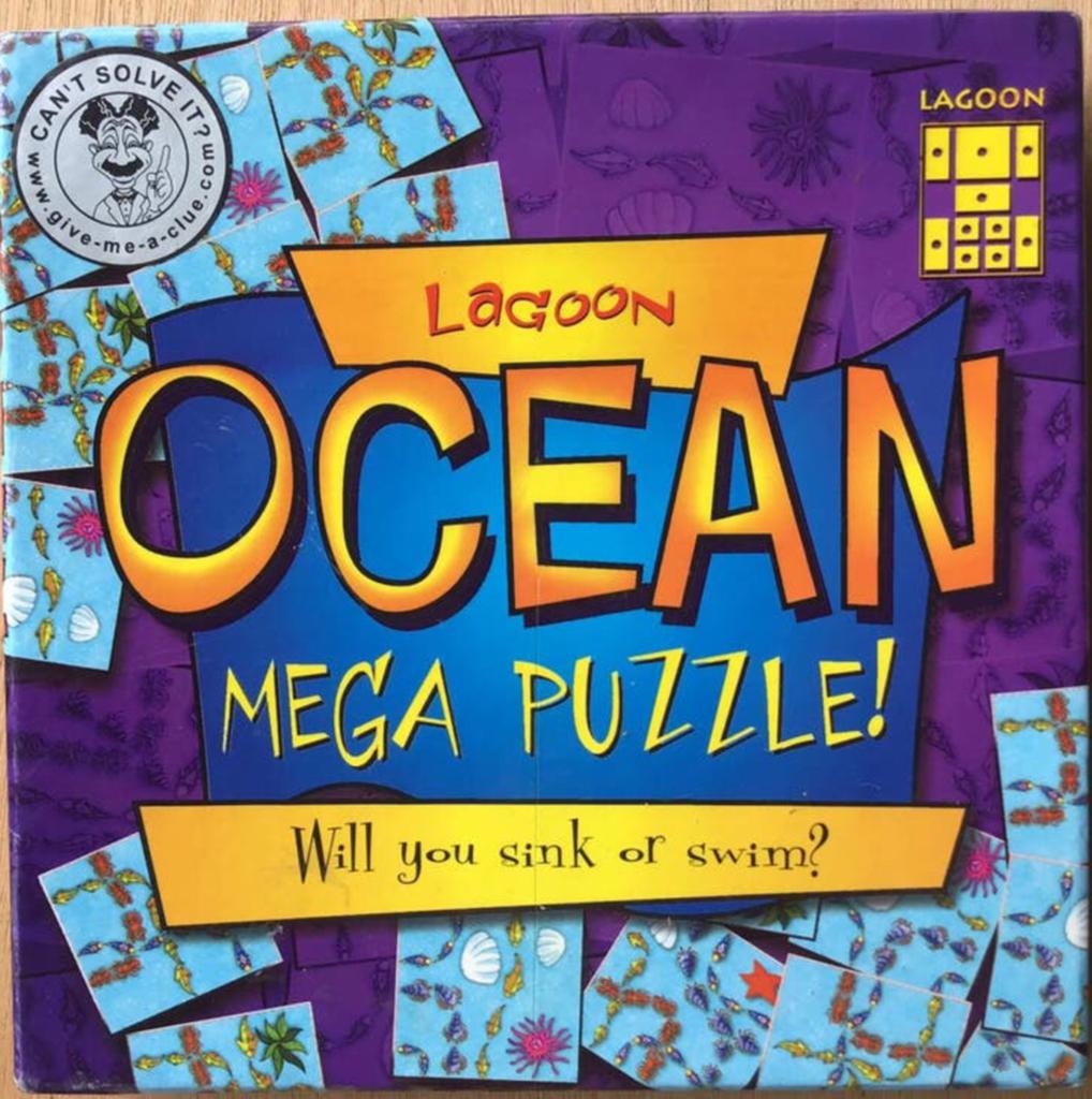 Ocean Mega Puzzle / puzzel / breinbreker - ZGAN, Ophalen of Verzenden, Minder dan 500 stukjes, Zo goed als nieuw, Overige typen