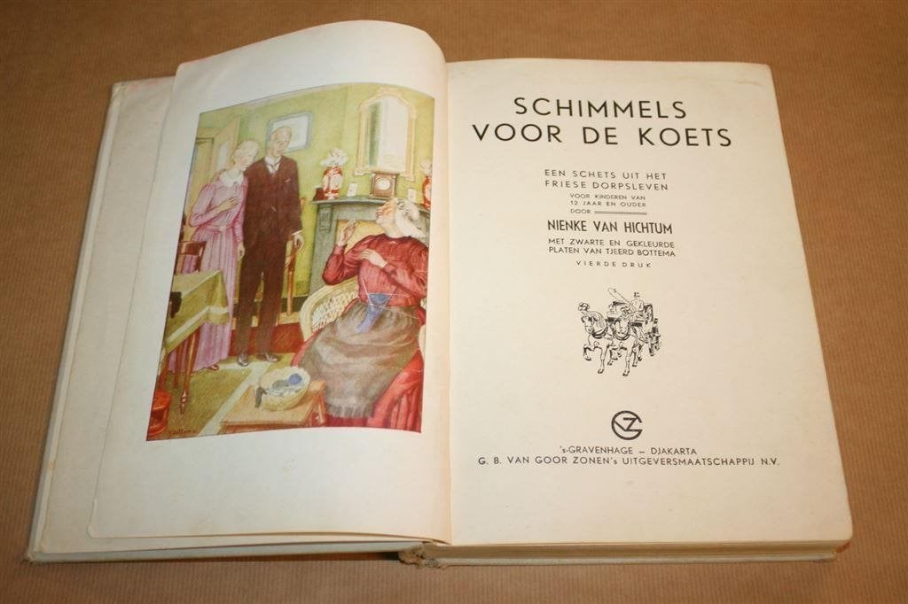 Schimmels voor de koets - N. van Hichtum, T. Bottema - 1951, Ophalen of Verzenden, Gelezen
