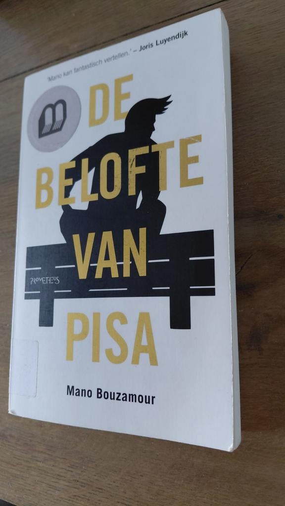 De belofte van Pisa - Mano Bouzamour, Ophalen of Verzenden, Zo goed als nieuw, Bouzamour, Nederland