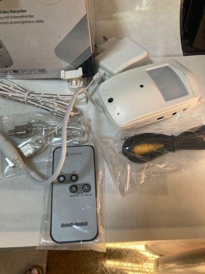 KÖNIG SAS-DVRPIR10 Camera en Recorder in een behuizing, Wit, Ophalen of Verzenden, Nieuw, Binnencamera