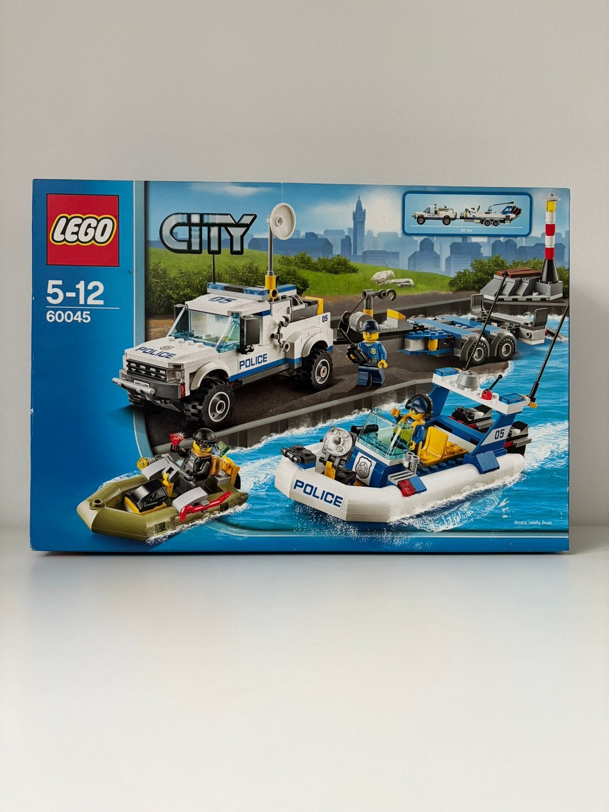 Lego 60045 -  Lego City Politiepatrouille - *NIEUW*, City, Nieuw, Ophalen of Verzenden, Product.compliance@lego.com
