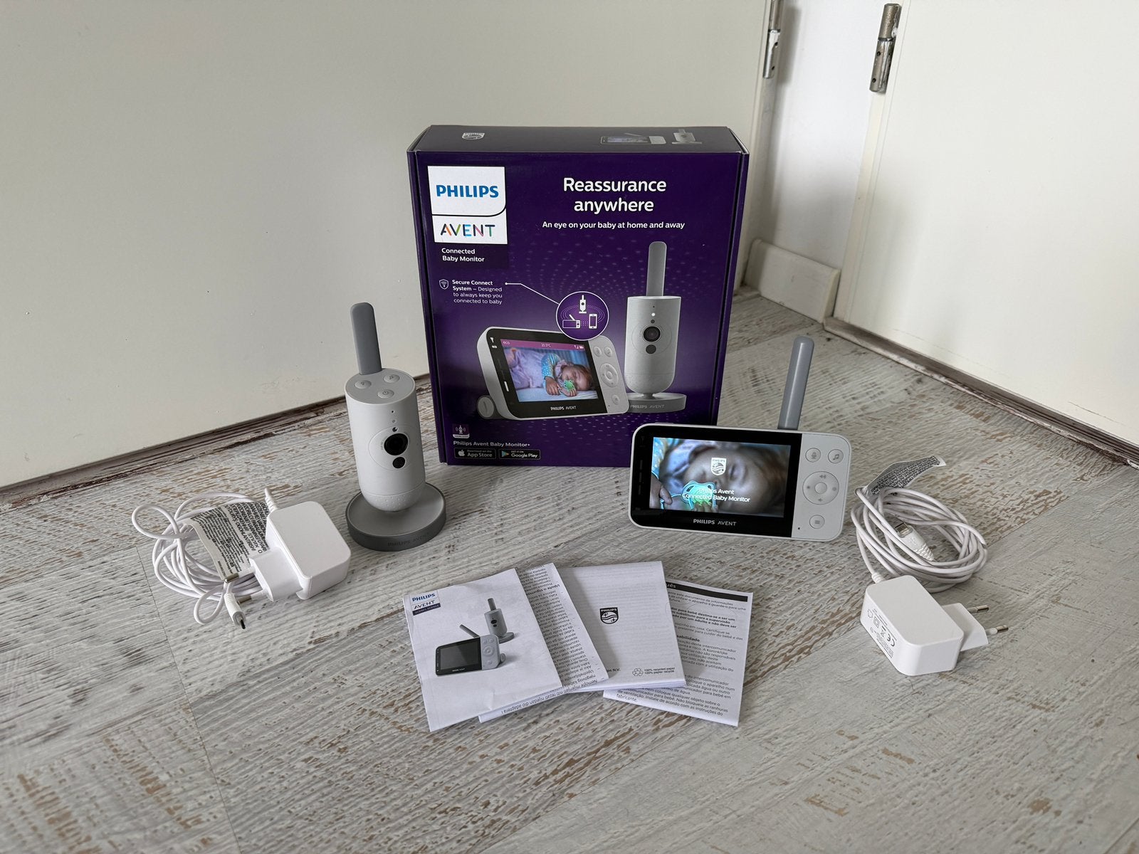 Babyfoon ‘Philips avent connected SCD923/26), Ophalen of Verzenden, Nieuw, 250 meter of meer, Camera
