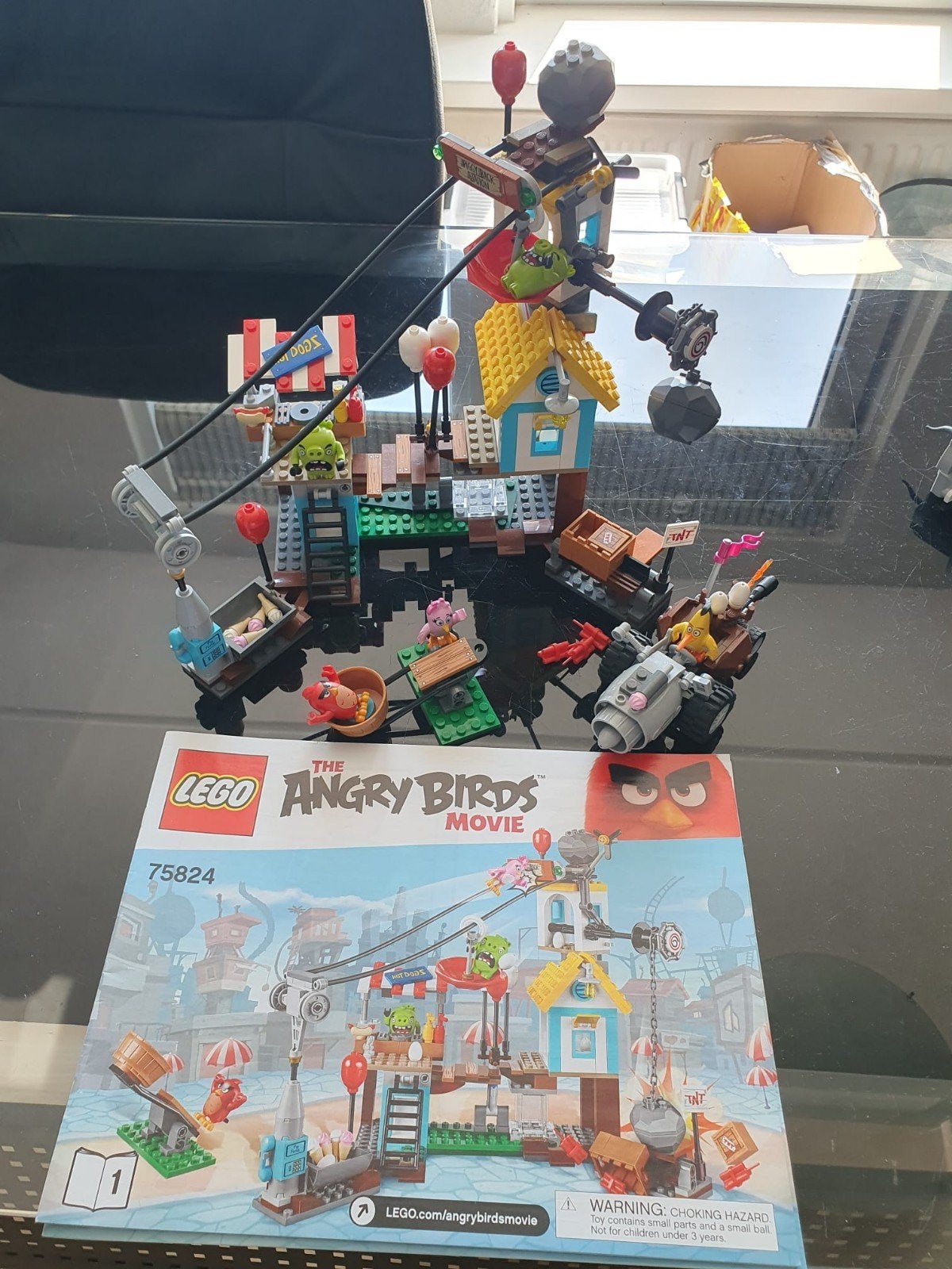 Lego Angry Birds 75824 & 75821, Ophalen, Lego, Zo goed als nieuw, Meerdere sets