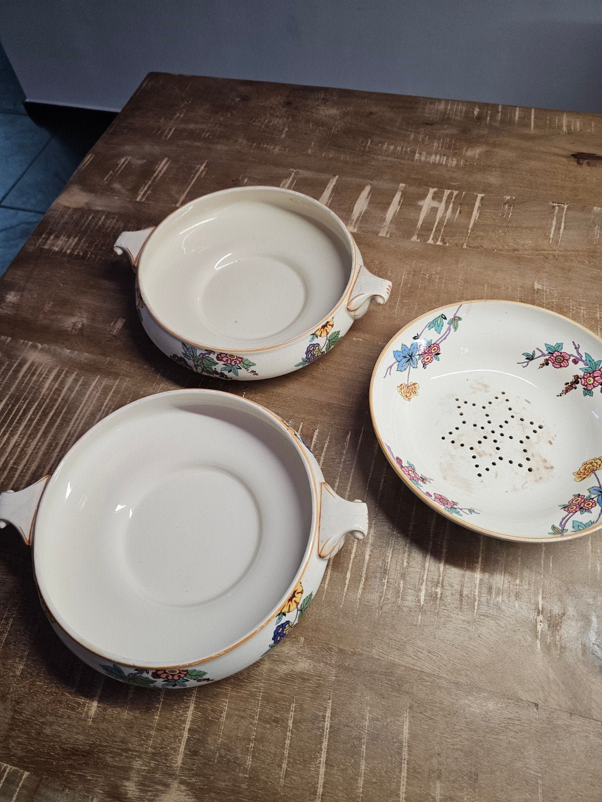 Vintage Peteus Regout serveerschalen, Antiek en Kunst, Ophalen