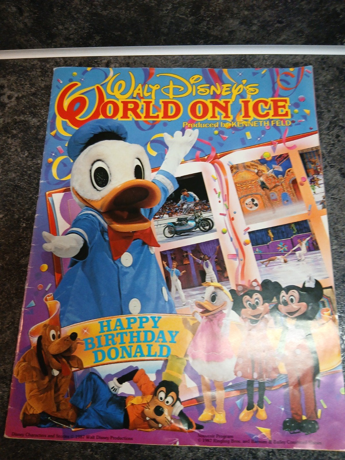 walt Disney world on ice boekje, Ophalen of Verzenden, Overige figuren, Gebruikt, Overige typen