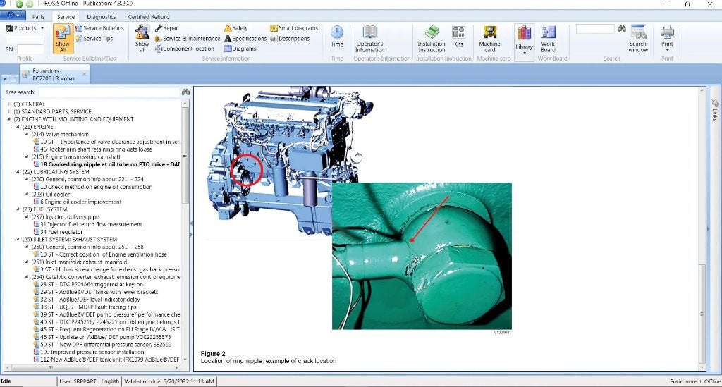 VOLVO PROSIS 2023 WERKPLAATSHANDLEIDING, Verzenden