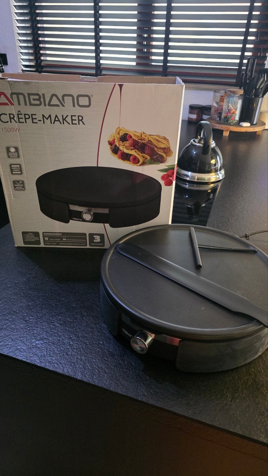 Ambiano Crêpe-Maker, Ophalen, Zo goed als nieuw