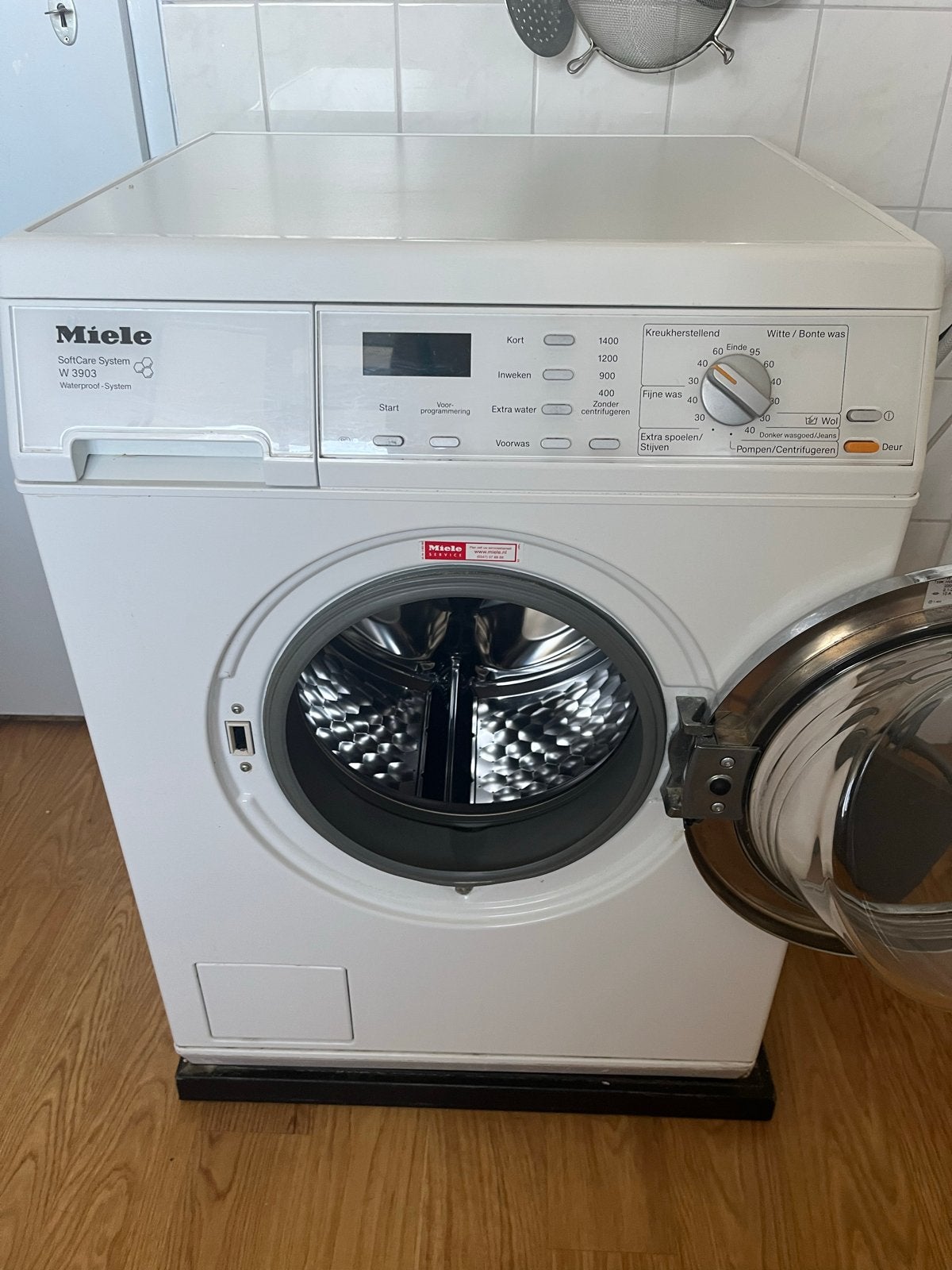 Miele W 3903 WPS SoftCare System wasmachine (2010), Ophalen, Gebruikt, 8 tot 10 kg, 1600 toeren of meer