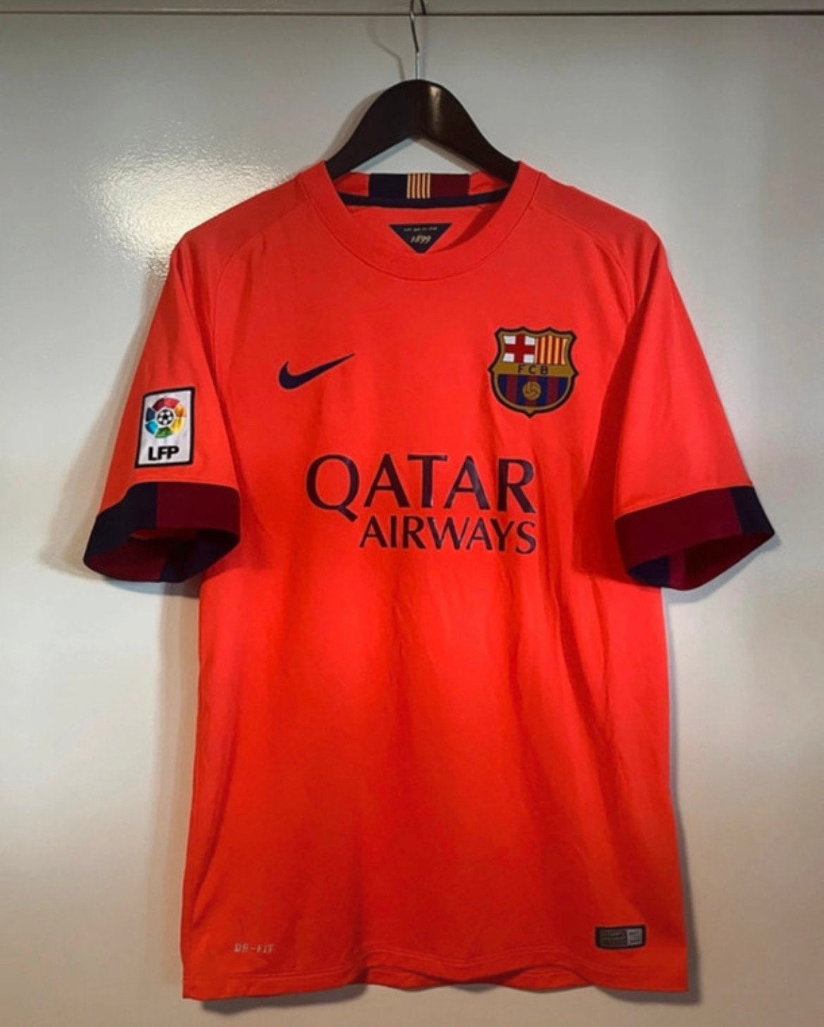 Fc barcelona voetbalsbirt 2014/2015, Ophalen of Verzenden, Zo goed als nieuw, Shirt