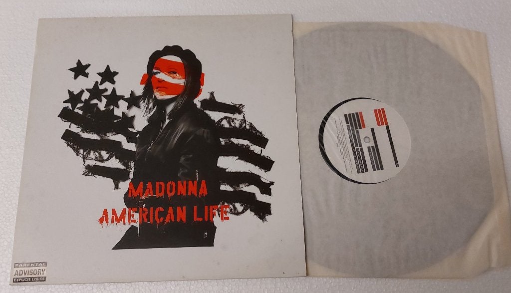 Madonna VINYL 12 INCH American Life Die Another Day, Cd's en Dvd's, Vinyl | Pop, Zo goed als nieuw, 12 inch, Fotohoes, Verzenden