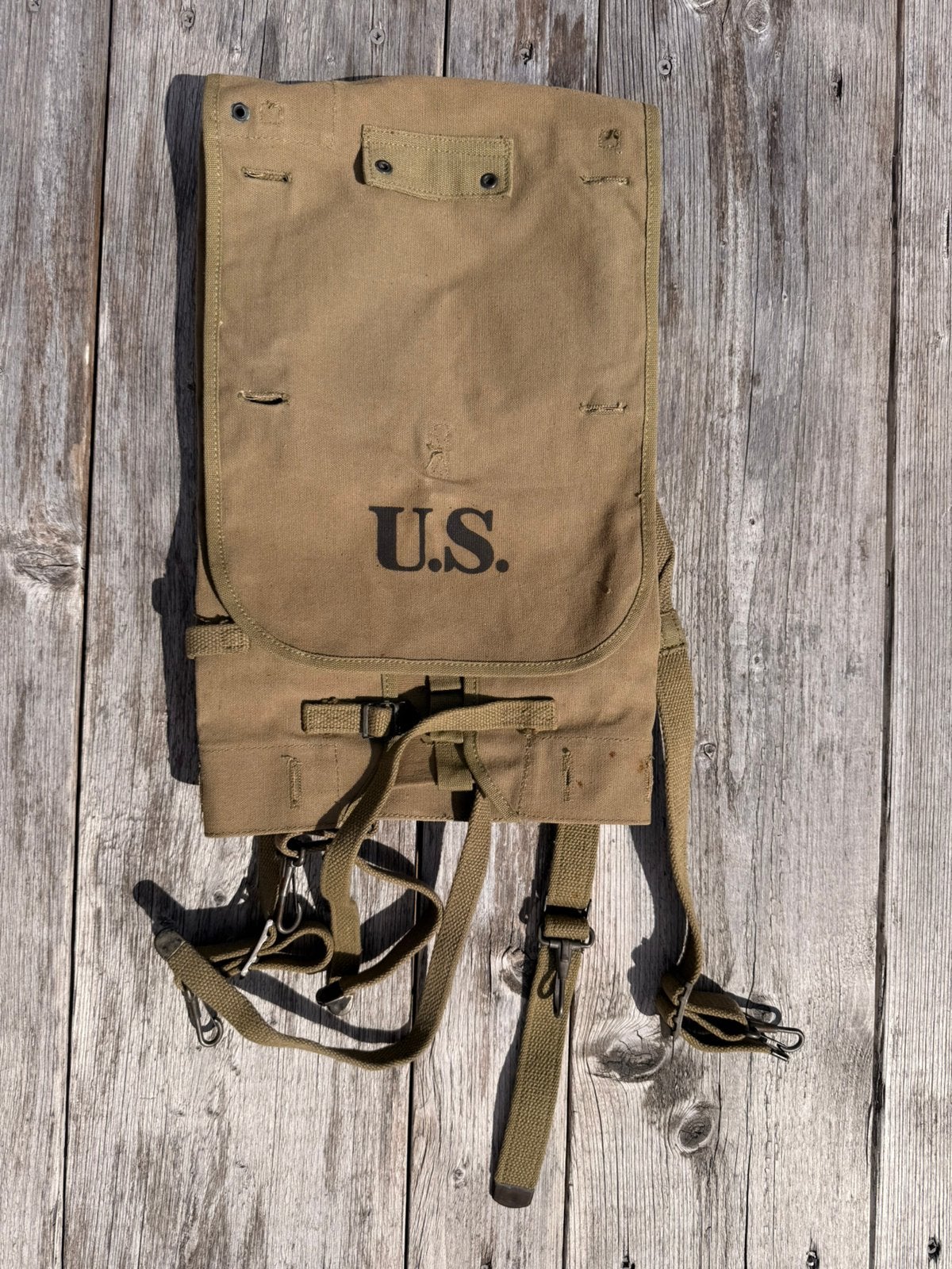Amerikaanse Haversack 1942, Verzamelen, Militaria | Tweede Wereldoorlog, Verzenden, Amerika