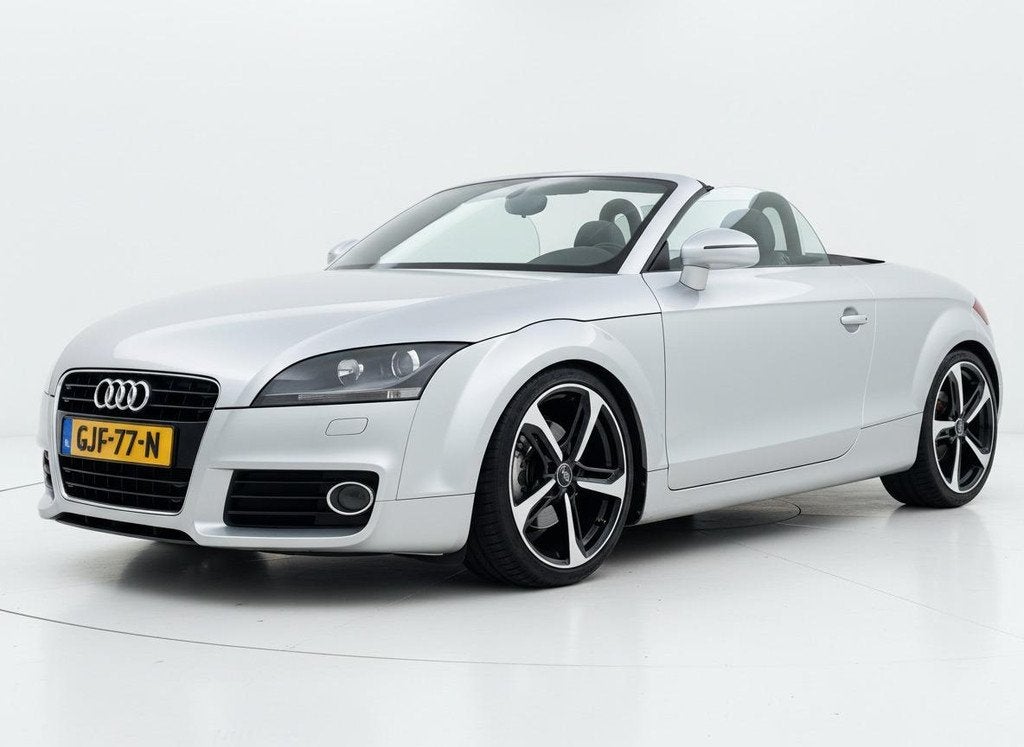 Audi TT Roadster 2.0 TFSI Pro Line CABRIO LEDER STOELVERWARM, Euro 5, TT, Gebruikt, Zwart