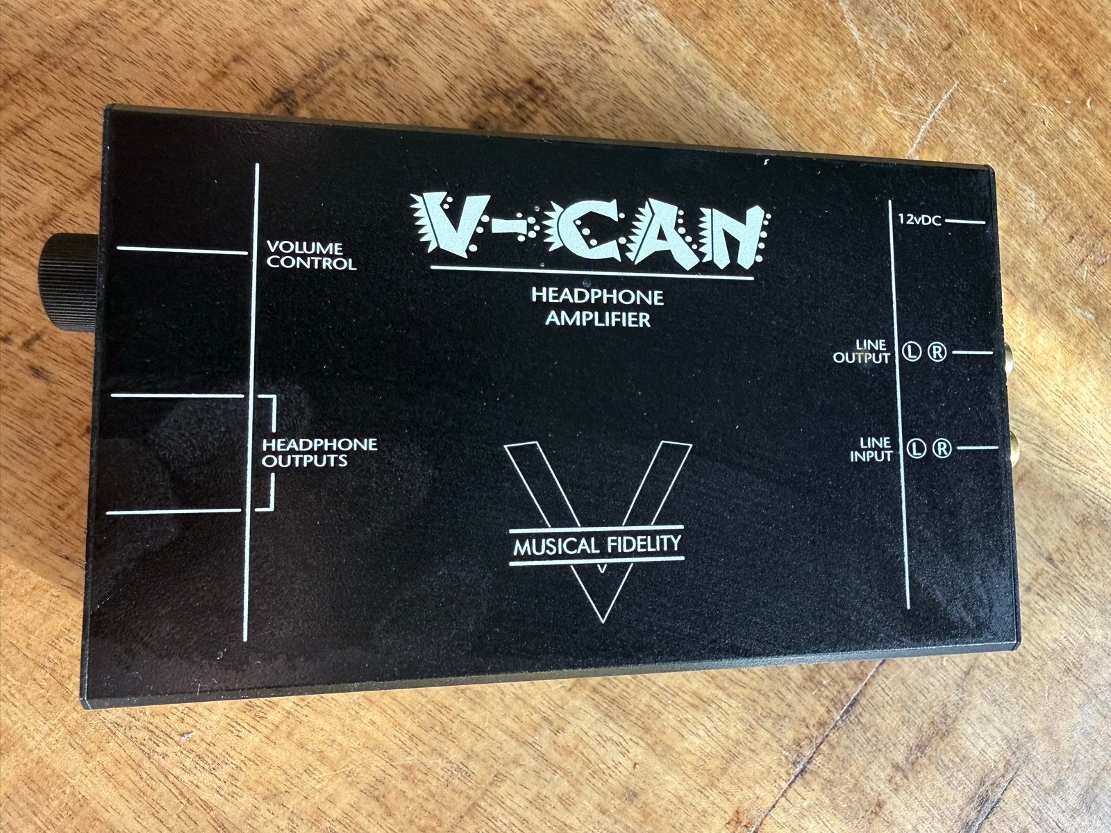 Musical Fidelity V-CAN Hoofdtelefoonversterker, Overige merken, Overige systemen, Ophalen of Verzenden, Zo goed als nieuw