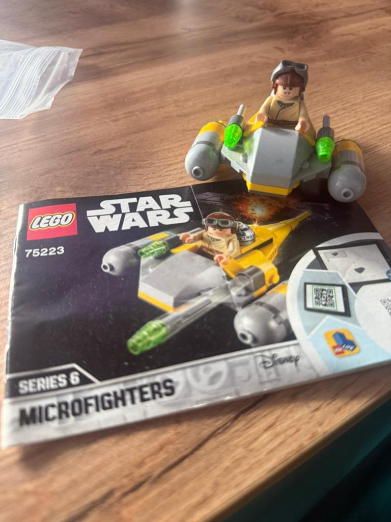 LEGO Star Wars Microfighters 75223 Naboo Starfighter, Star Wars, Lego, Ophalen of Verzenden, Zo goed als nieuw