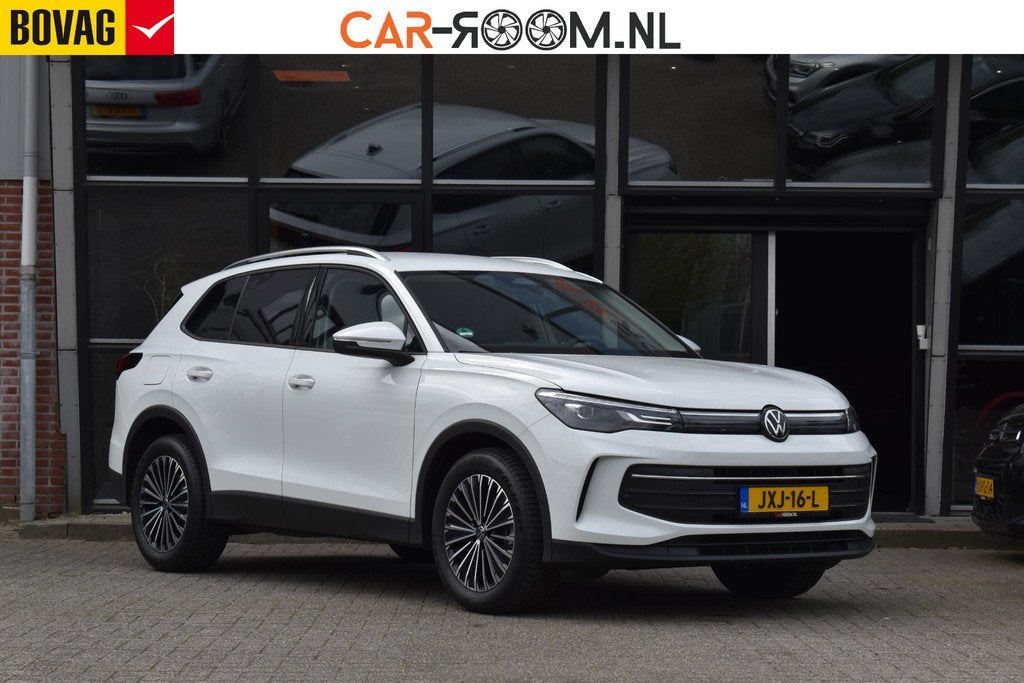 Volkswagen Tiguan 1.5 eTSI Life Edition Lane ACC Camera Stuu, Stof, 4 cilinders, Wit, Bedrijf