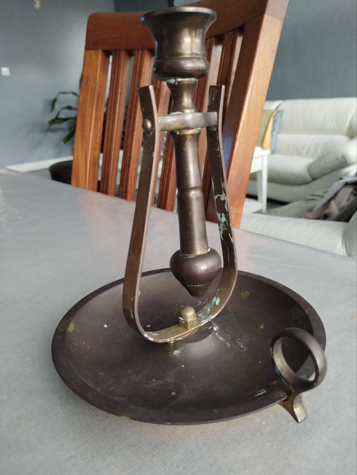 Scheeps kandelaar kan hangen of staan, Ophalen of Verzenden