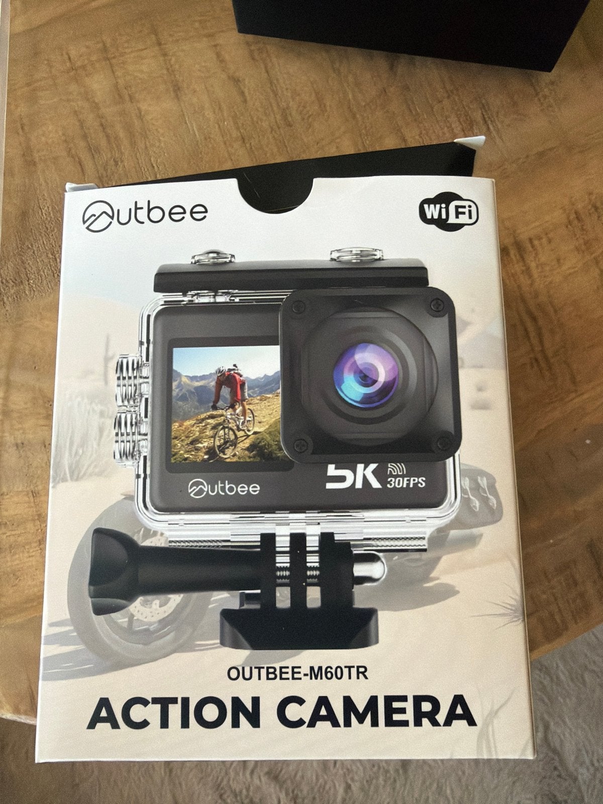 Outbee M60TR 5K Action Camera -, Ophalen, Zo goed als nieuw, Overige merken