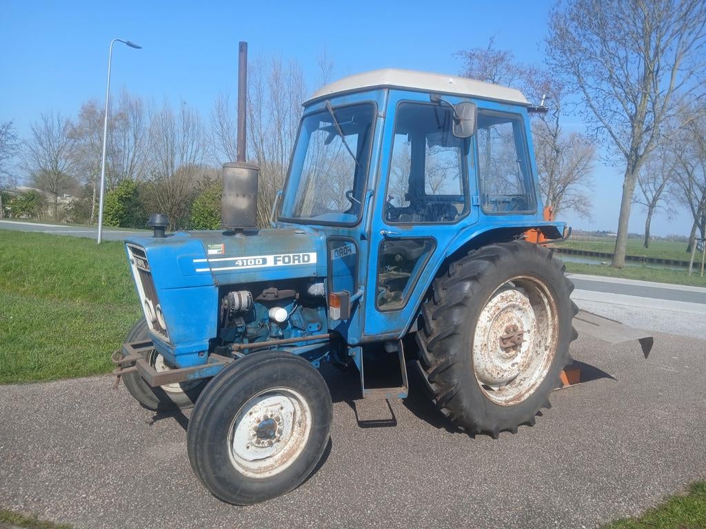 Ford 4100 en Case Farmall 105U Pro, Ophalen, Gebruikt