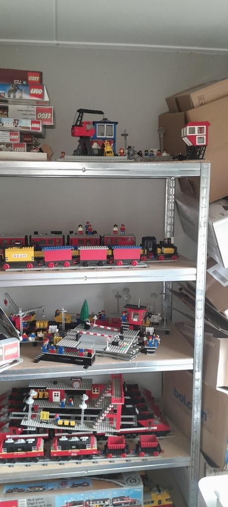 Mega partij treinen 12v collectie verzameling 7740 7745 7735, Overige thema's, Lego, Ophalen of Verzenden, Zo goed als nieuw