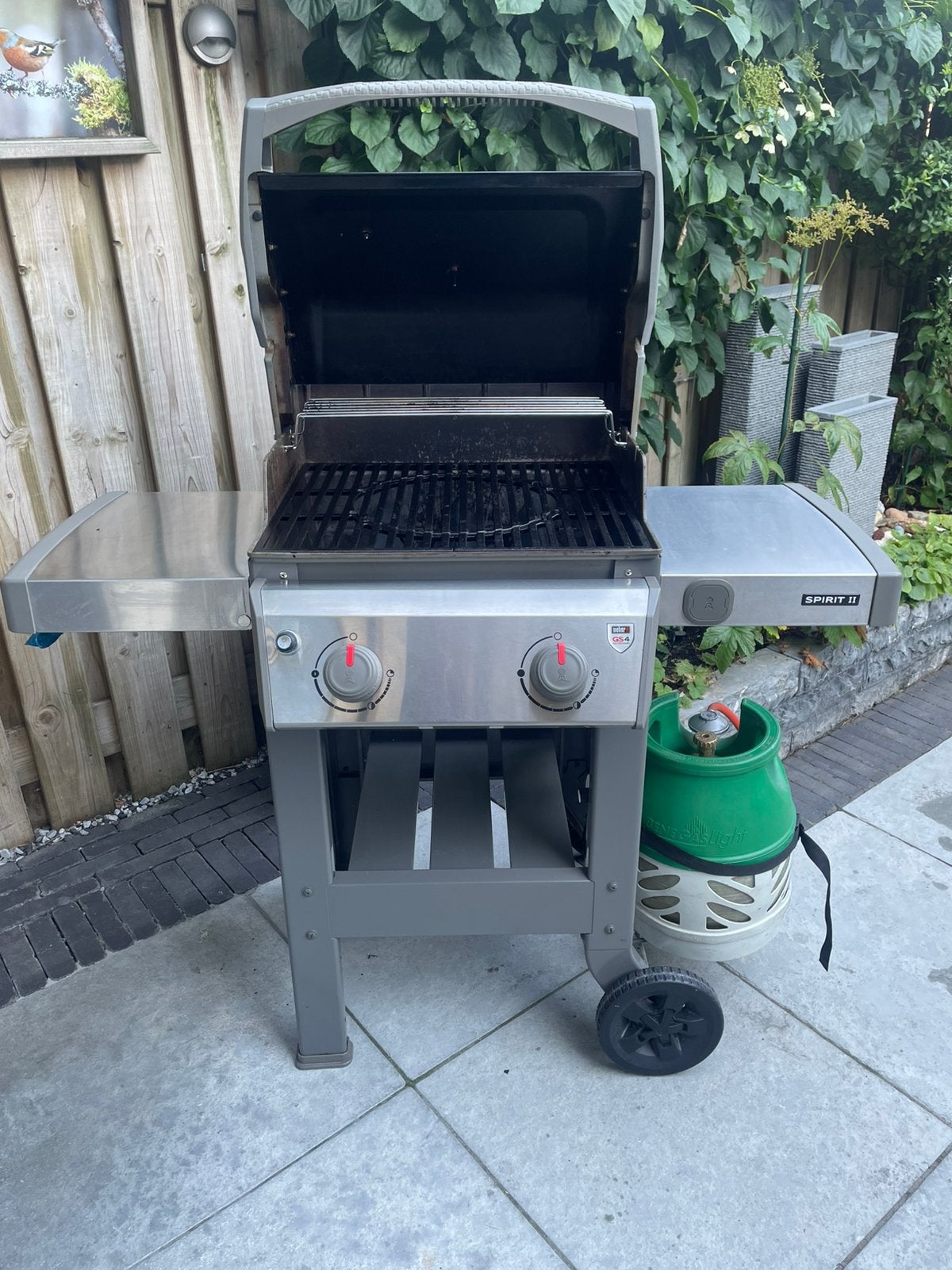 Te koop Weber gas bbq, Tuin en Terras, Gasbarbecues, Ophalen, Gebruikt