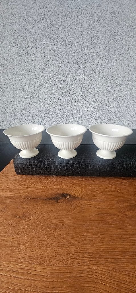 Wedgwood Edme Sherbetcups ijscups schaaltjes, Huis en Inrichting, Keuken | Servies, Overige typen, Ophalen of Verzenden, Zo goed als nieuw