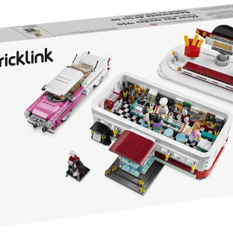 lego 1950's diner cafe 910011 kompleet, Kinderen en Baby's, Speelgoed | Duplo en Lego, Ophalen, Zo goed als nieuw