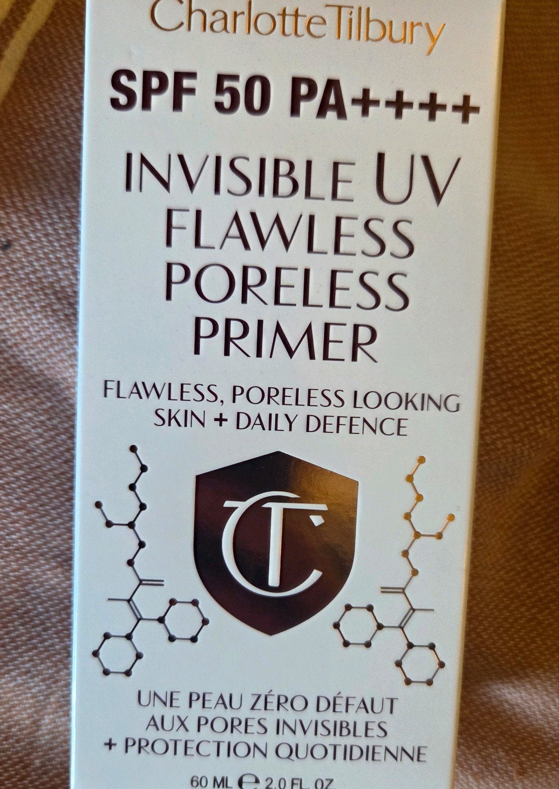 Charlotte Tilbury Primer/creme spf50- 60ml, Sieraden, Tassen en Uiterlijk, Uiterlijk | Cosmetica en Make-up, Ophalen of Verzenden