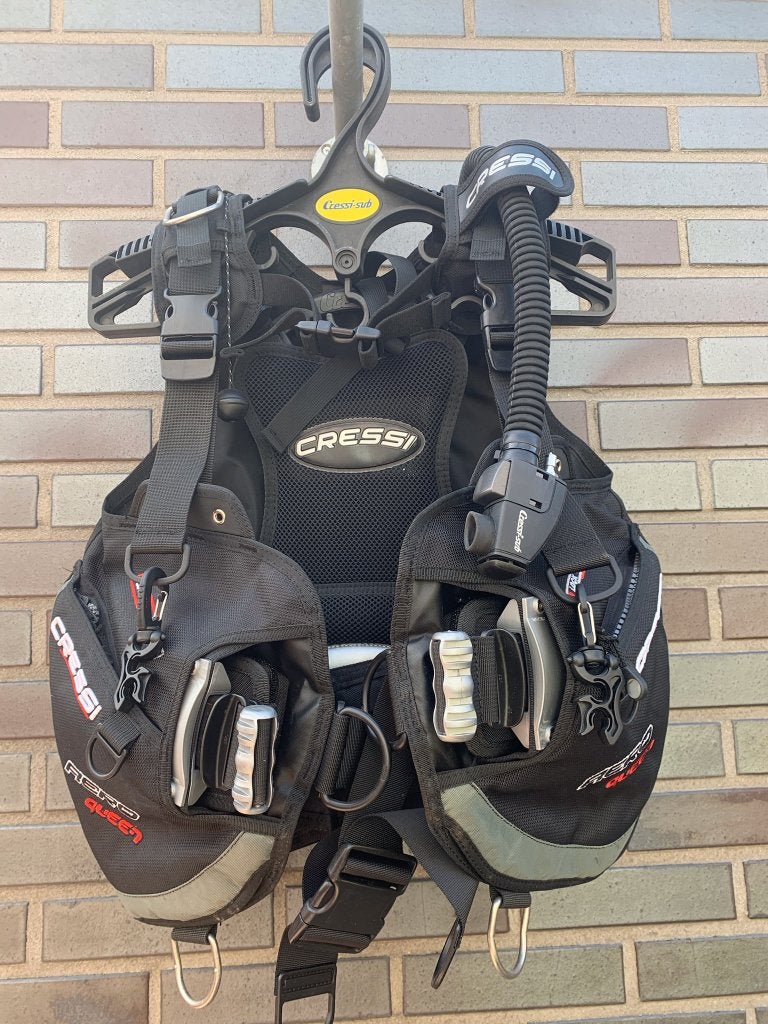 Set duikspullen, Watersport en Boten, Duiken, Ophalen, Gebruikt, Duikpak