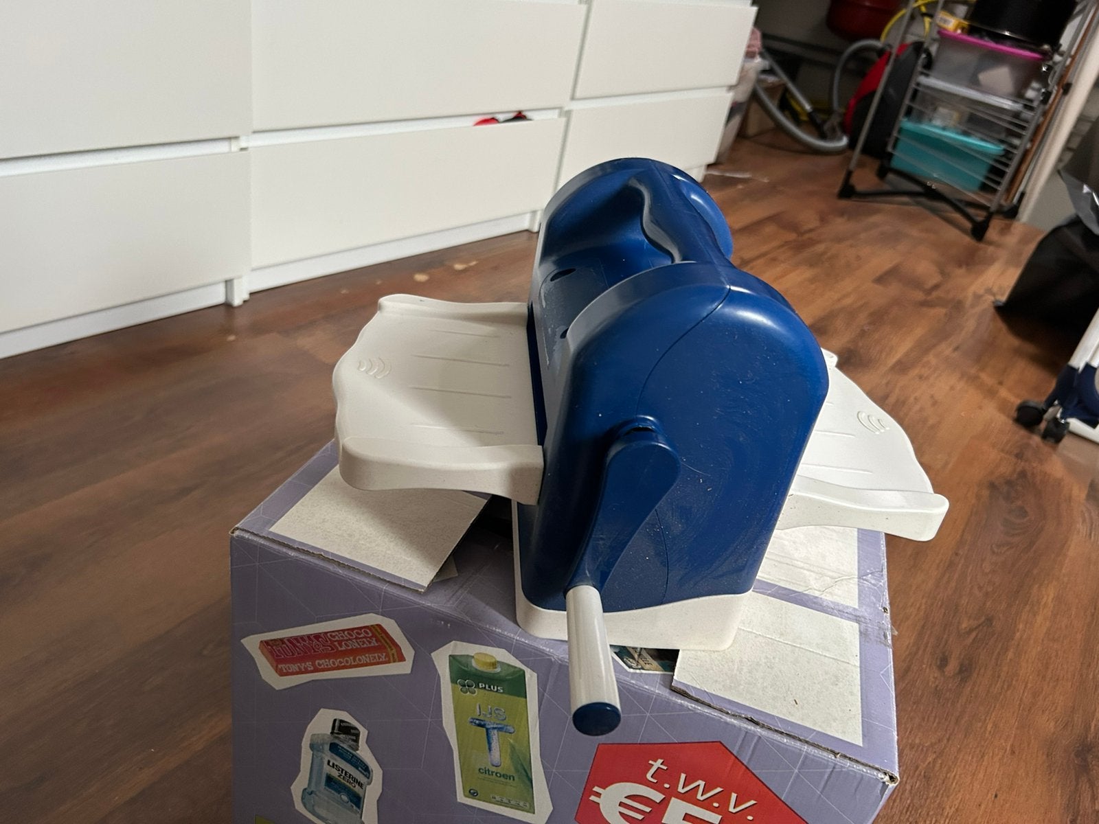 cuttlebug machine, Verzenden, Zo goed als nieuw, Blauw, Gereedschap of Toebehoren