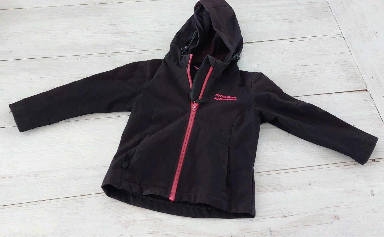 Hema softshell jas maat 98 104 €2, Ophalen of Verzenden, Gebruikt, Meisje, Jas