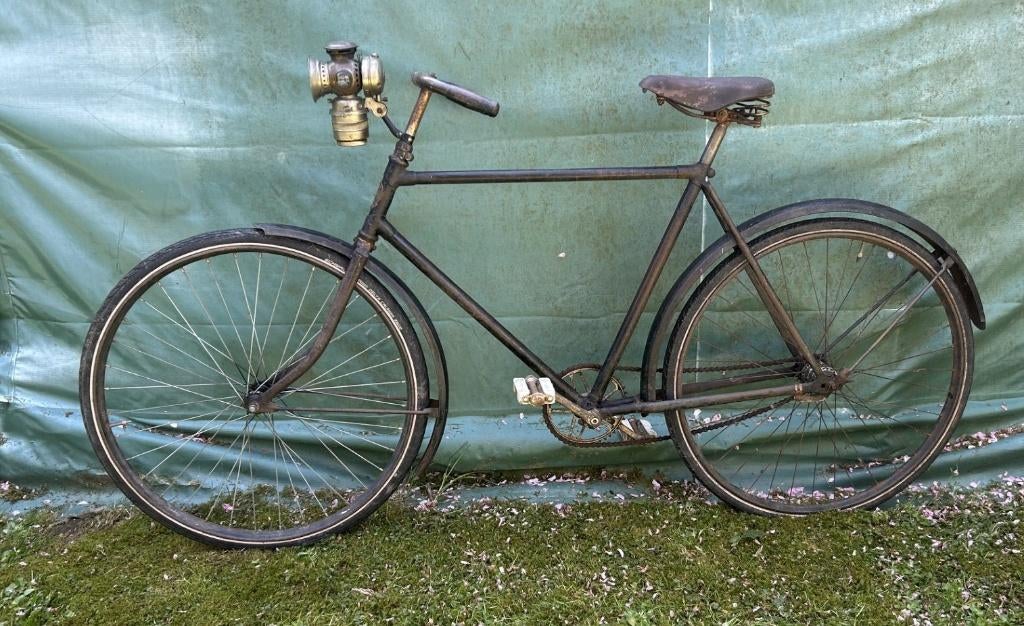 Belgische Velo Vici uit Kortrijk +/- 1925, 55 tot 59 cm, Ophalen, Terugtraprem, Jaren '20 of ouder