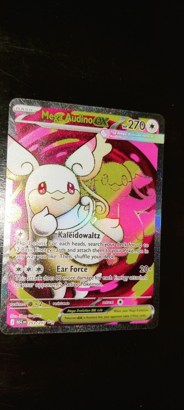Mega Audino ex - "Ascended Heroes", Ophalen of Verzenden