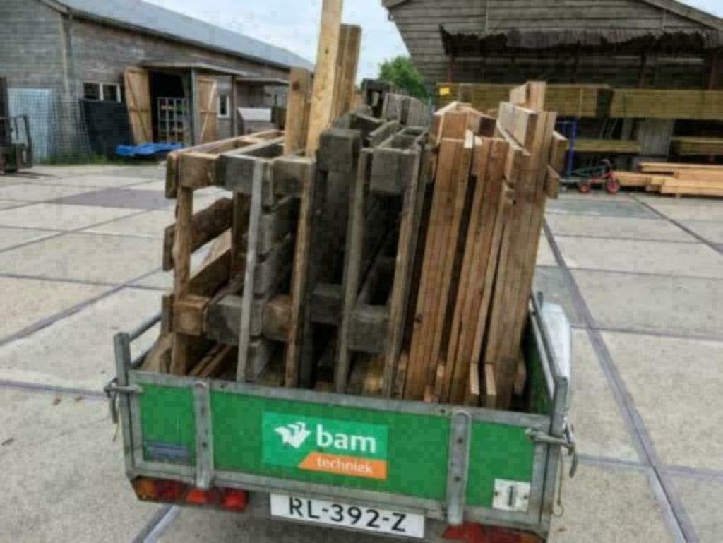 Houten pallets GRATIS , sloophout , oude planken , barnwood, Ophalen, Gebruikt, Meerdere media